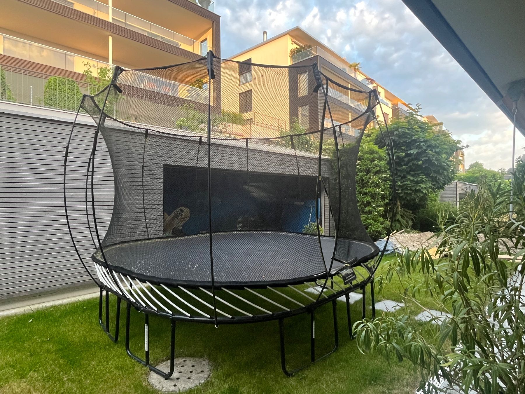 Springfree Trampolini: Springfree Large Square Trampolin S113 – Usato da Richterswil venduto da claudiawaldmeier 1