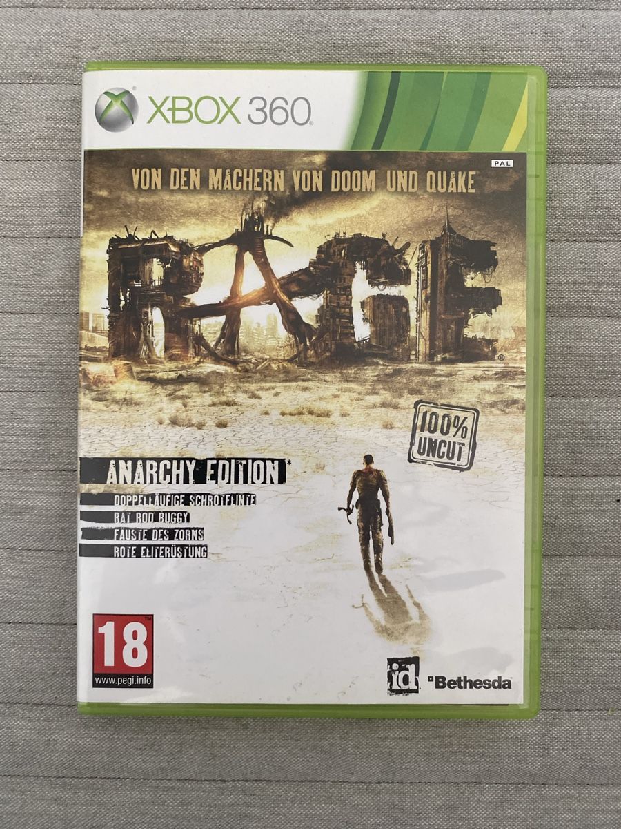 Microsoft Giochi: RAGE Anarchy Edition für Xbox 360 – Usato da Thunstetten venduto da Virus_33