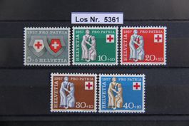 PP 1957 Serie Postfrisch                            Los 5361