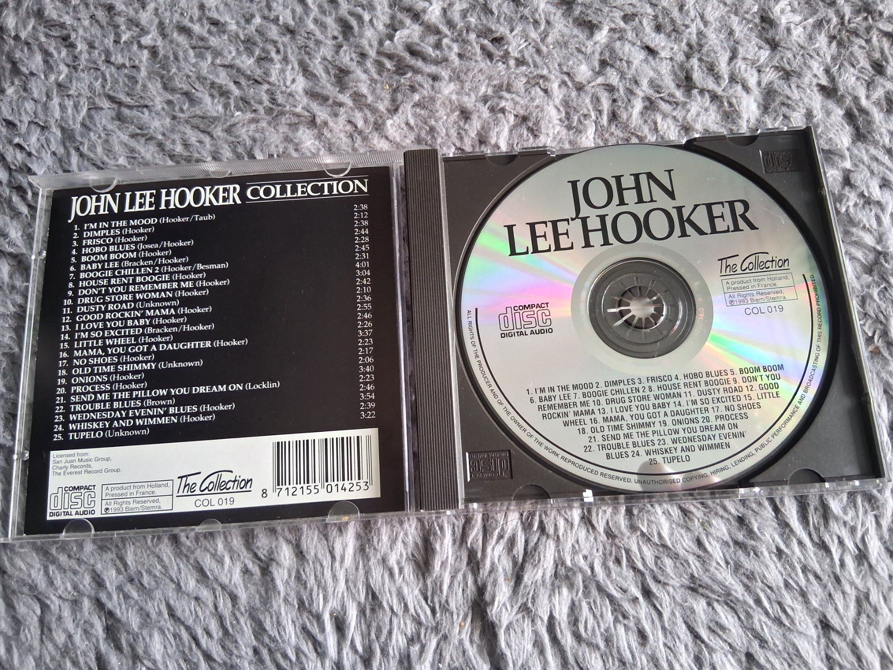 CD: JOHN LEE HOOKER    COLLECTION     CD – Usato da Wetzikon ZH venduto da Ramones01 2