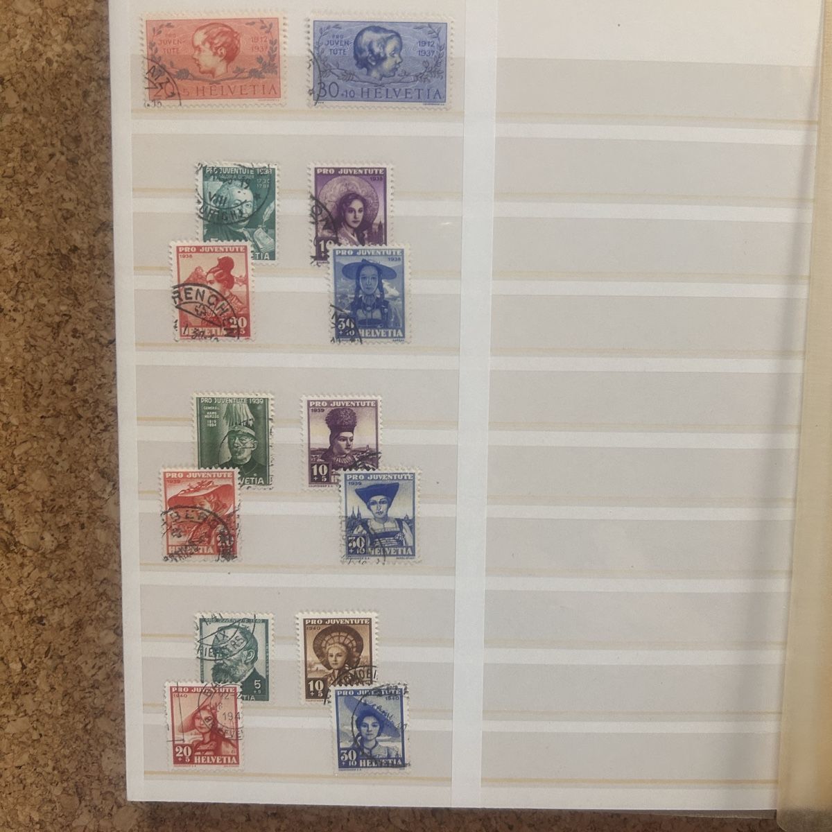 Tutti i francobolli: Briefmarken Sammlung gut erhalten, alte marken – Usato da Laufen venduto da belleskulptur 9