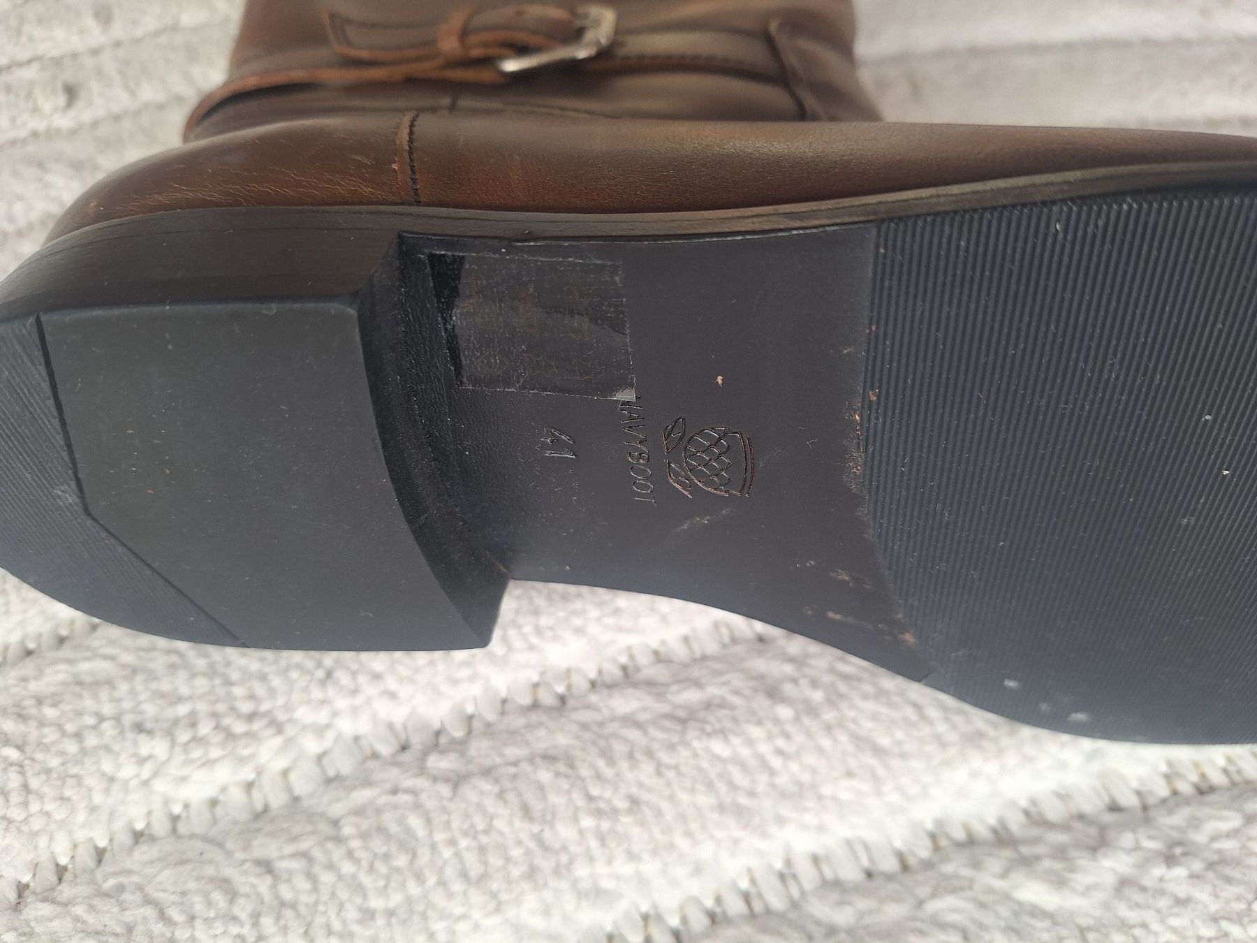Navyboot Scarpe da donna: Dunkelbraune Lederstiefel von Navyboot, Grösse 41 – Nuovo (secondo la descrizione) da Oberaegeri venduto da pinyossus 3