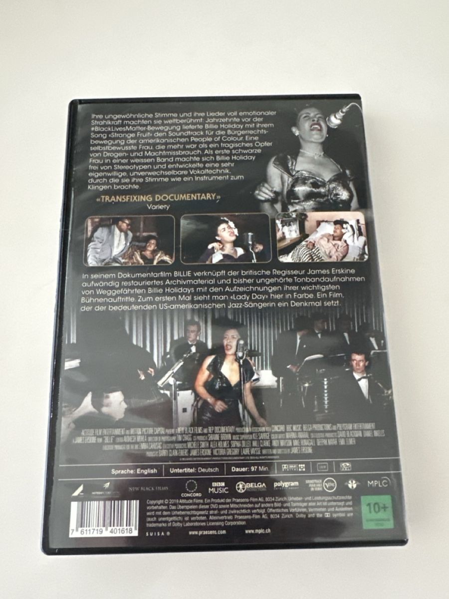 Tutti i DVDs: Billie - Legende des Jazz - DVD – Usato da Weggis venduto da Steff125ch 1