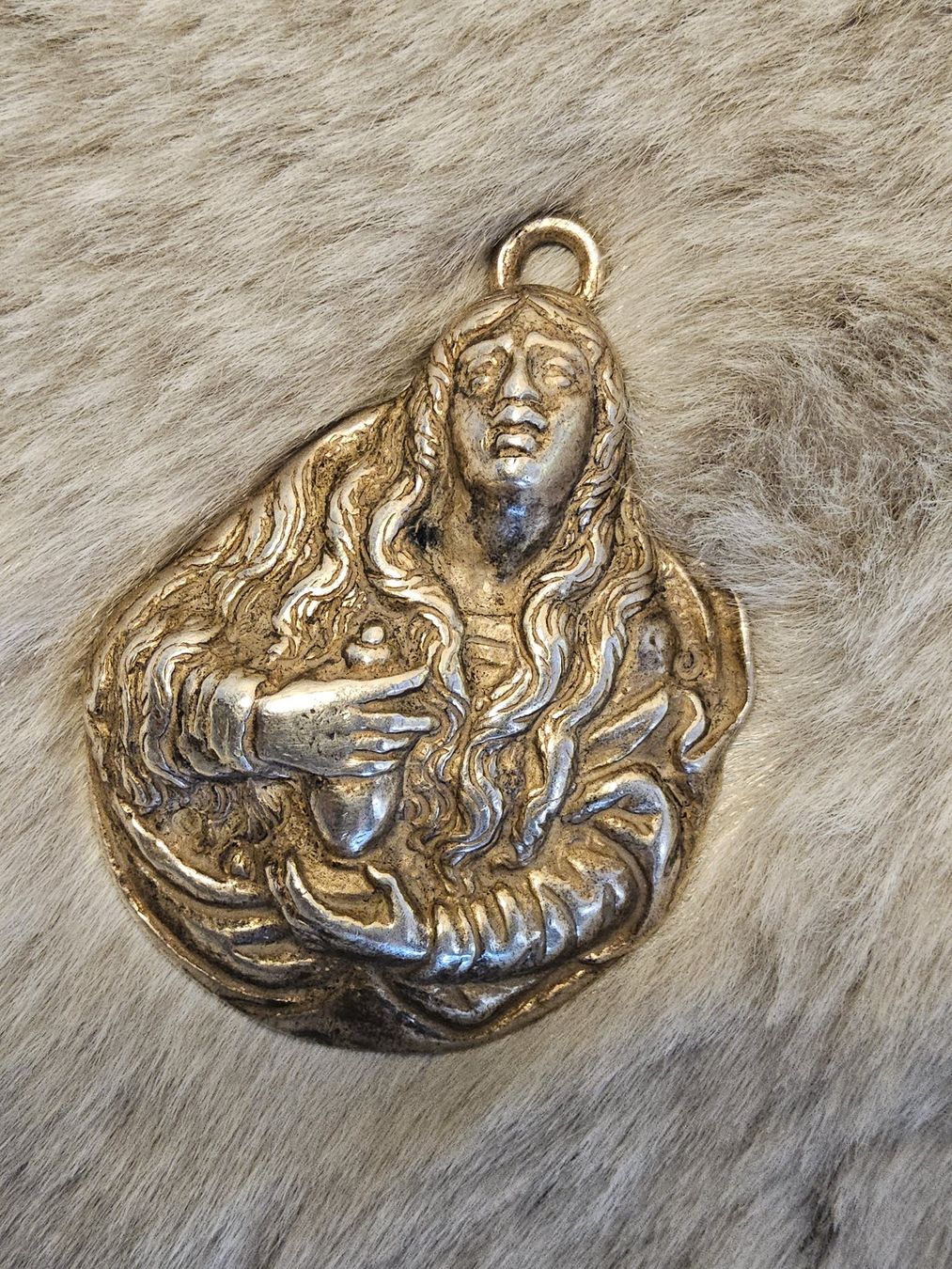 Anhänger: Versilberter Anhänger Heilige Maria – Gebraucht aus Zürich von philpip 6
