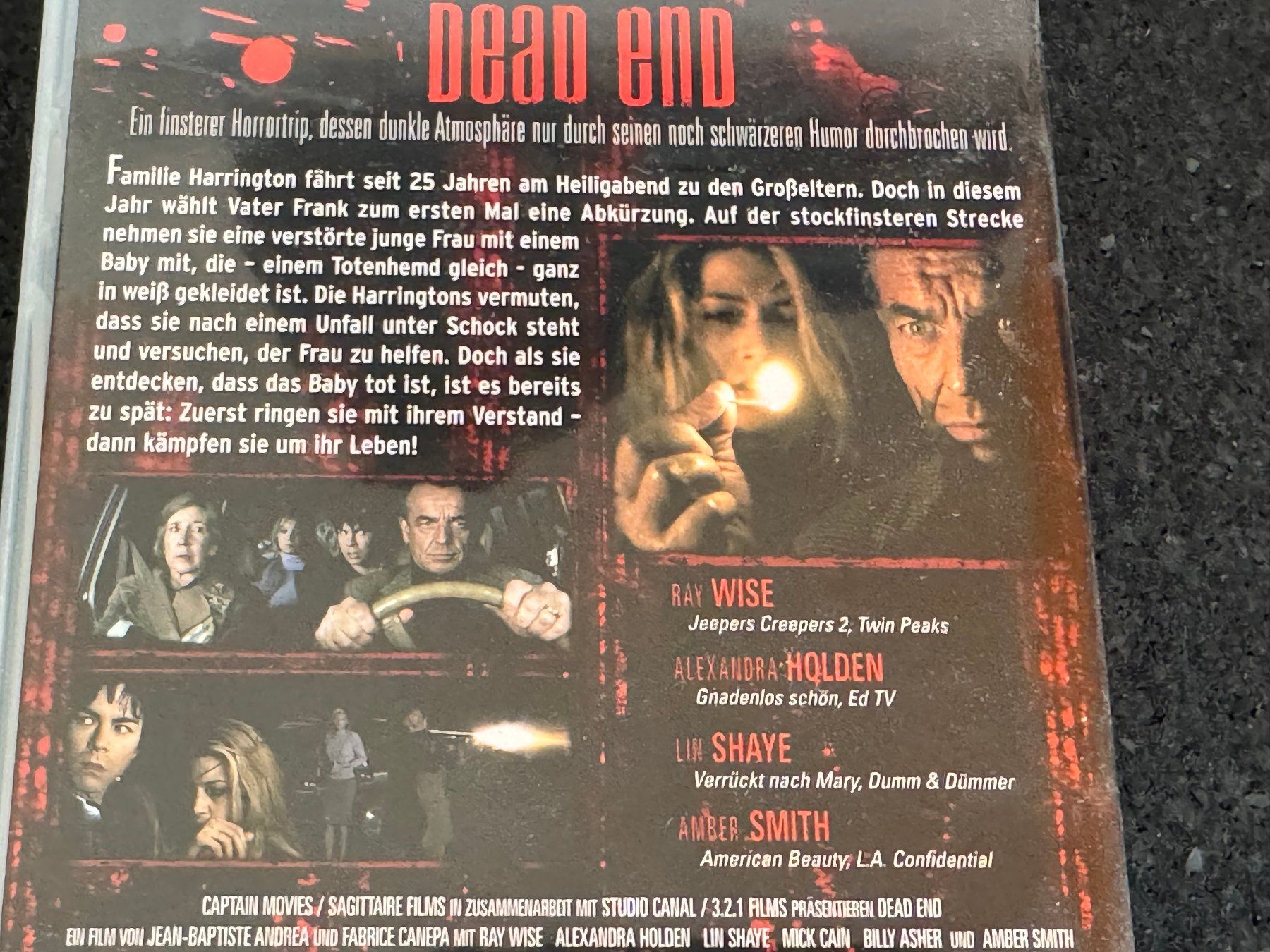 Tutti i DVDs: DEAD END DVD DE/EN  "Das dunkelste Stück Asphalt..... – Usato da Fribourg venduto da tschjoly 2
