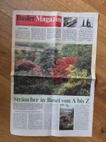 Basler Magazin 1993 - Garten Sträucher in Basel