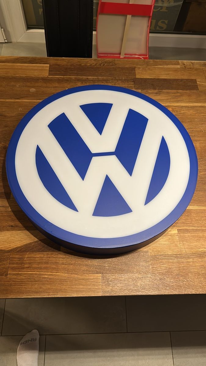Lampade: Enseigne lumineuse VW 60cm – Nuovo (secondo la descrizione) da Chevroux venduto da alex911 1
