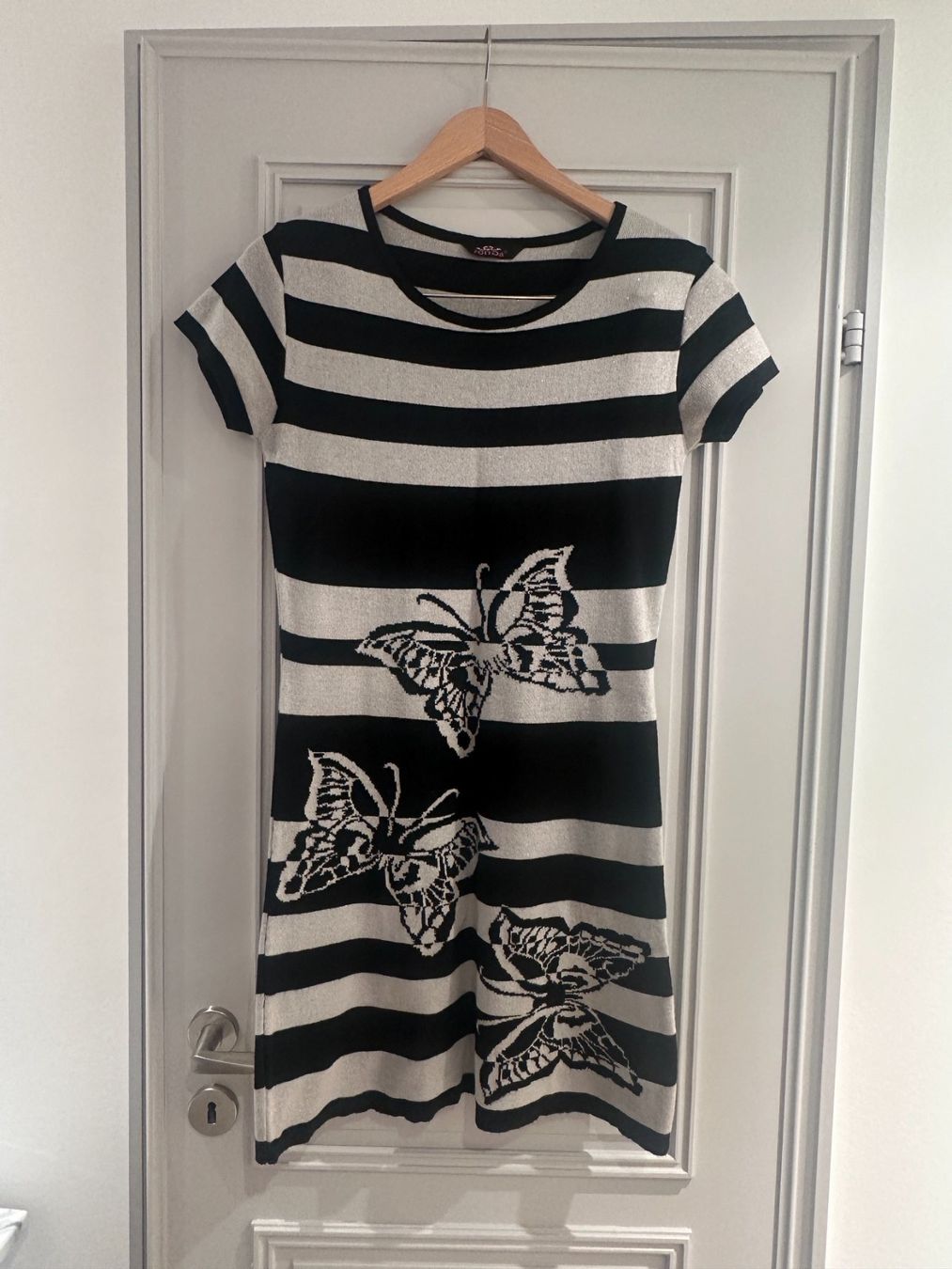 Vestiti: Mini Stretchkleid mit Glitzer, Gr 36 – Usato da Genève venduto da and_nv8c