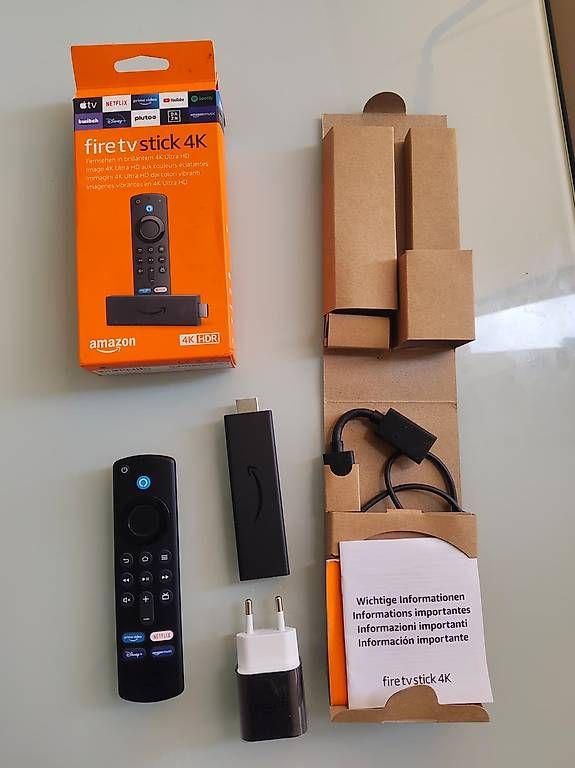 Amazon Audio- & Mediensysteme: Amazon Fire TV Stick 4K  wenig gebraucht, komplett – Gebraucht aus Ostermundigen von danifdez