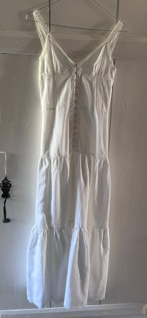 Longue robe coton vintage "MARGIT BRANDT"(1975) Kleid