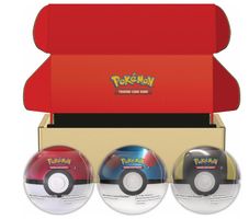 Pokémon TCG: Pokéball Tin-Box Bundle (3er Set) – OVP & NEU