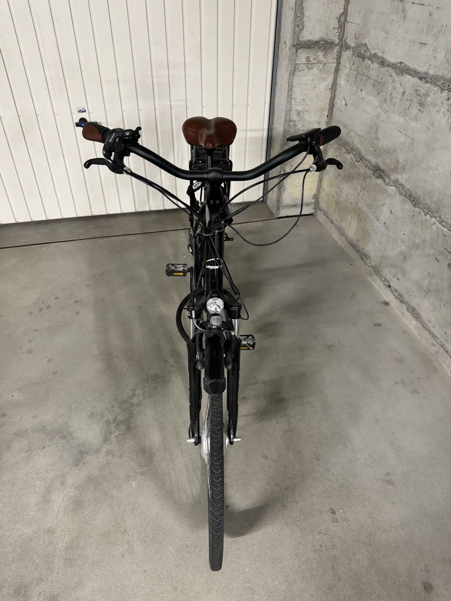 Leopard Biciclette: Elektro Velo Leopard schwarz gebraucht mit Akku – Difettoso da Küttigen venduto da B-Man 4