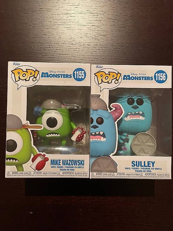 Statuette: Funko Pop Mike & Sulley – Usato da villa luganese venduto da Massimo123456
