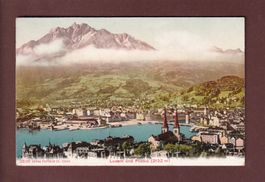 LUZERN - Teilansicht - Pilatus