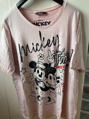 Rosa Mickey Maus T-Shirt, Grösse 42 Top Zustand! Disney