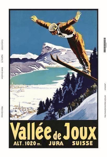 Schilder: Blechschild-VALLEE DE JOUX-JURA – Neu und originalverpackt aus Rupperswil von big-one-sale
