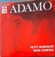 Vinyl-Single Adamo - Petit Bonheur