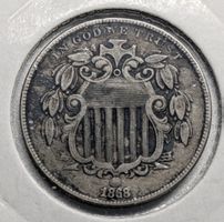 1868 Shield Nickel 🇺🇸