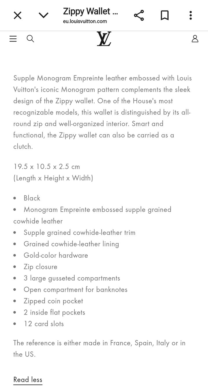 Louis Vuitton Portemonnaies: Louis Vuitton wallet Zippy Emp. – D'occasion à Erde par zakleblanc 7
