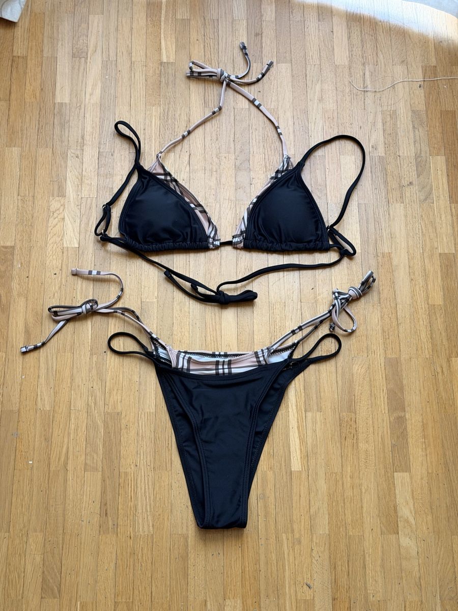 Costumi da bagno & Bikini: Maillot de bain noir brun 2 pièces – Nuovo e nell'imballaggio originale da Le Lignon venduto da Ana2831
