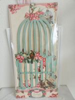 Muffins Etagere Ständer aus Karton Vintage Vogelkäfig