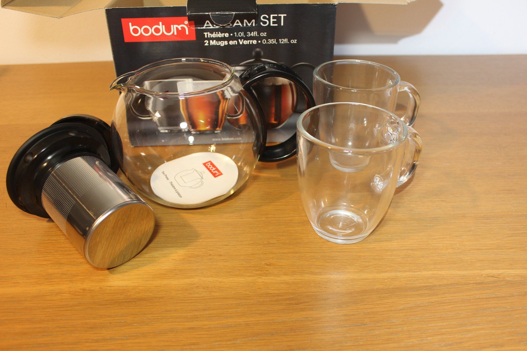 Bodum Teekannen: Bodum Assam Tee-Set – Neu und originalverpackt aus Basel von Mila_Graf 3