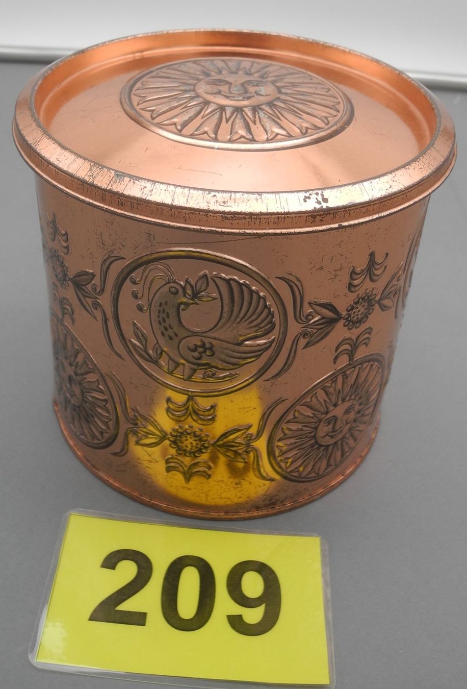 Dosen: Vintage Blechdose / Dose, Nr. 209 – Gebraucht aus Kottwil von Crazyrolf