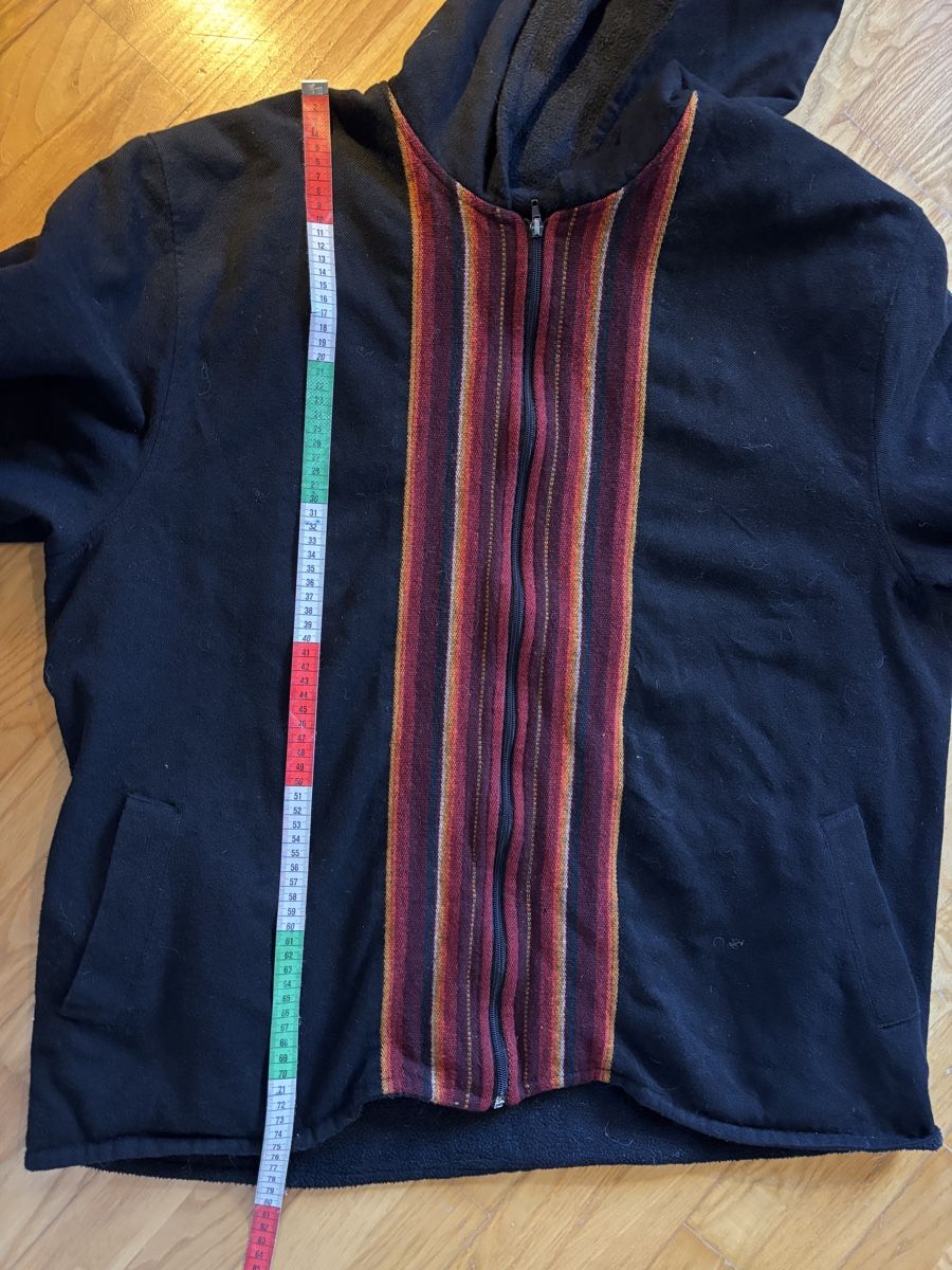 Giacche: Schwarze Winterkacke Ethno-Style XXL – Nuovo (secondo la descrizione) da Wettingen venduto da KarenSun 4