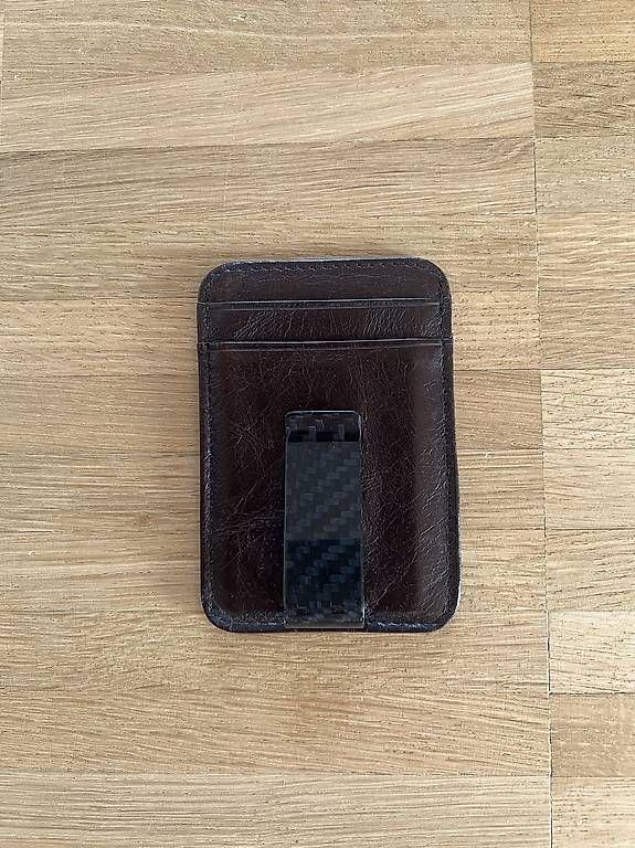 Portafogli: Kartenhalter Kunstleder mit Carbon-Clip – Usato da Hombrechtikon venduto da Piluu 1