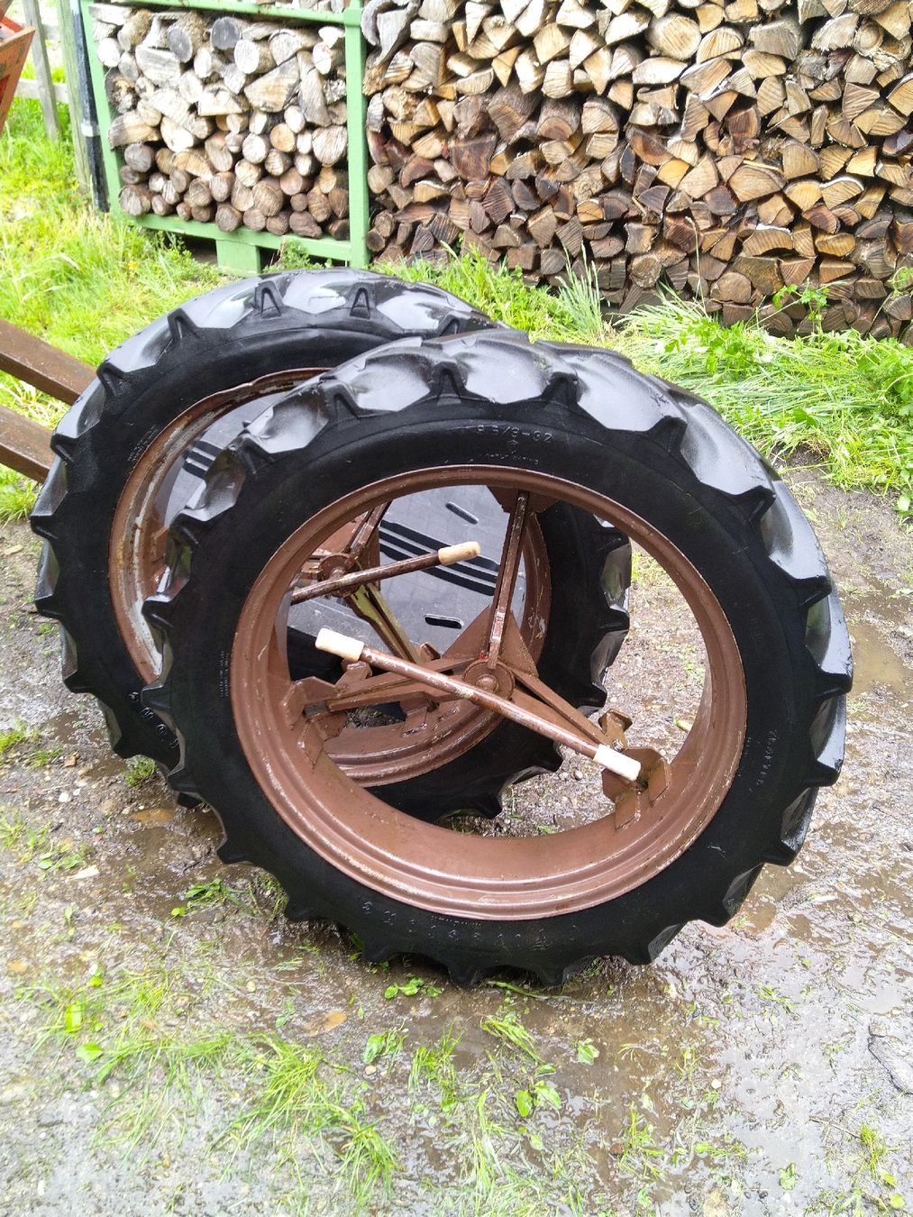 Pneumatici & Ruote complete: Doppelrad Doppelräder Müller 9,5-32 Firestone – Usato da Willisau venduto da Turbofarmers