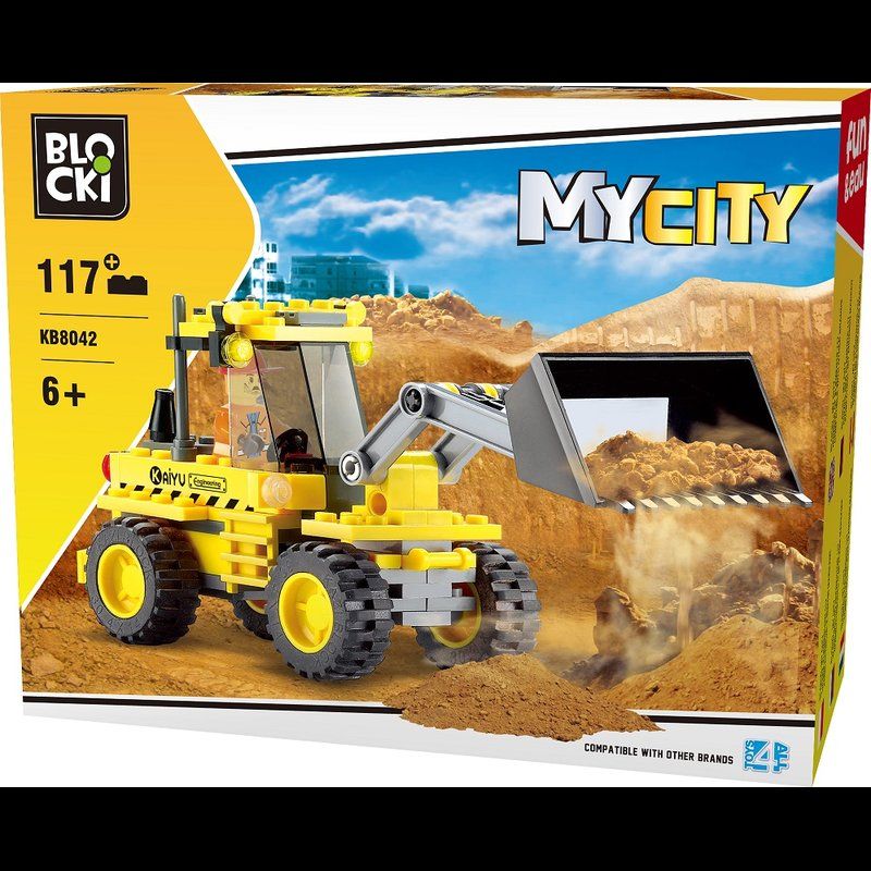 Kit di costruzioni: City - Radlader   117 Teile Baustelle – Nuovo e nell'imballaggio originale da Biel/Bienne venduto da Spiel-Markt 2