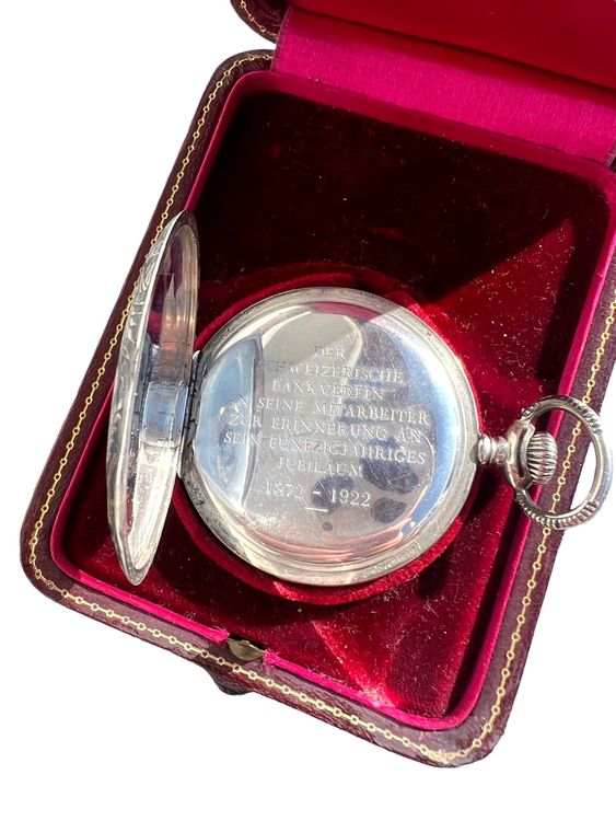 Zenith Rare Vintage Pocket Watch 1922' orig box & warranty🎁 (Gebraucht ...