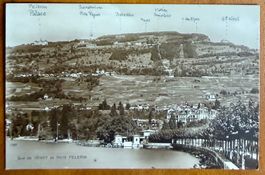 Vevey - Quai & Port - Mont Pèlerin 1916