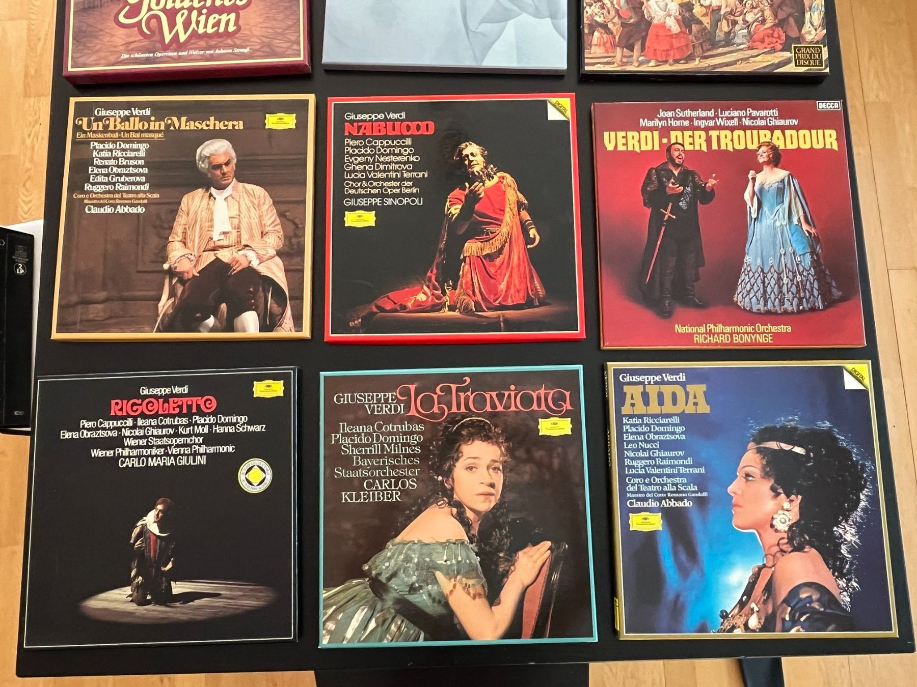 Dischi in vinile: Set diverse Opern Verdi auf LP's - 9 Box-Sets – Usato da Gampel venduto da Scrat1234 2