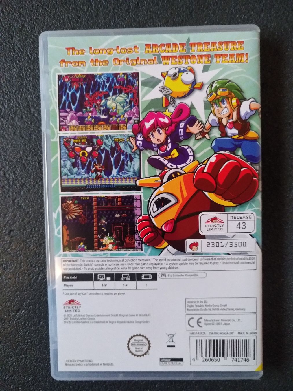 Giochi: Clockwork Aquario Nintendo Switch - Édition Limitée! – Nuovo (secondo la descrizione) da Vuadens venduto da ila_2xqz 2