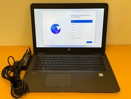 HP ZBook 15u G4 Laptop i7-7500U 16GB 256GB mit Windows 11