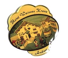 Pin Hotel Weisses Kreuz Andeer