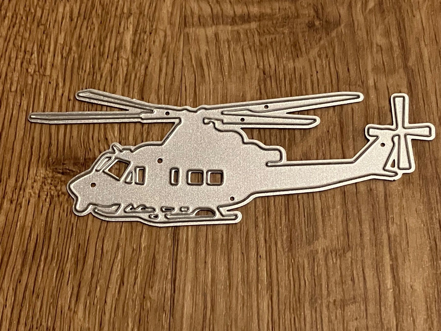 Sciablone: Neue Stanzschablone Helikopter – Nuovo e nell'imballaggio originale da Effretikon venduto da wenuss 1