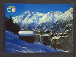Grächen Wallis, Weisshorn, Brunegghorn, Bishorn, Barrhörner