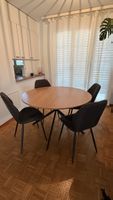 Esstisch mit 4 Stühlen Rund