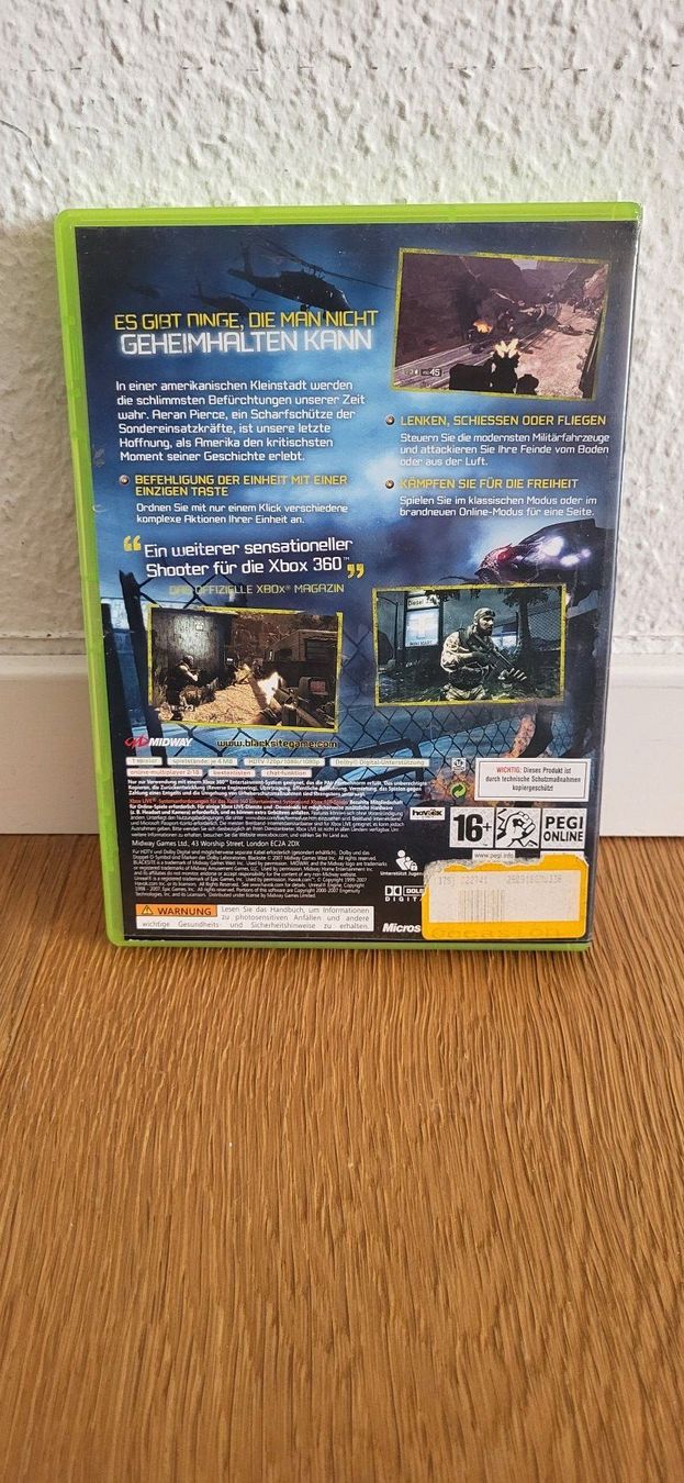 Microsoft Giochi: Xbox 360 - Blacksite – Usato da Münsingen venduto da DigitaleSpielecke 1