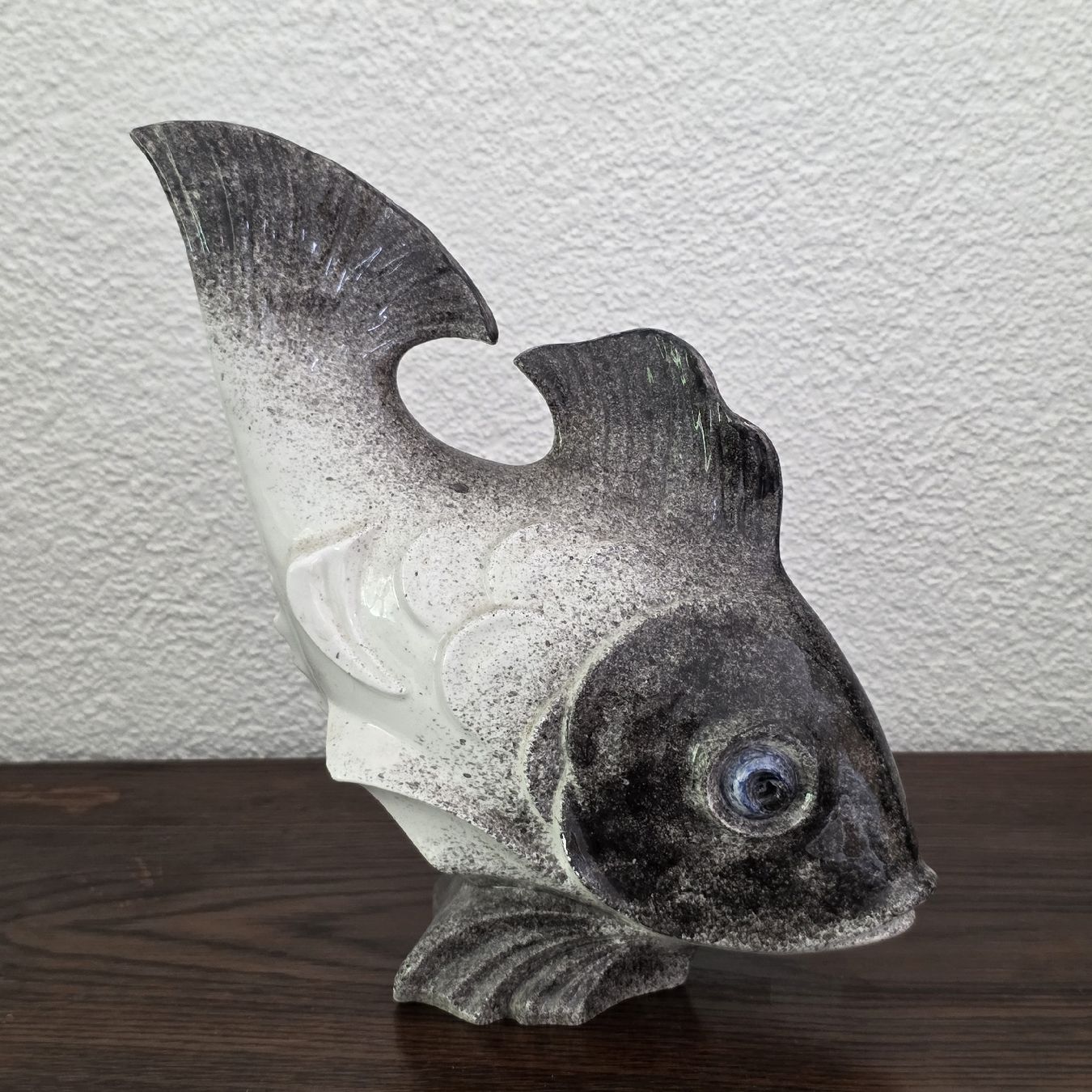 Statuette: Keramik Figur Fisch – Nuovo (secondo la descrizione) da Rheinsulz venduto da Gilea
