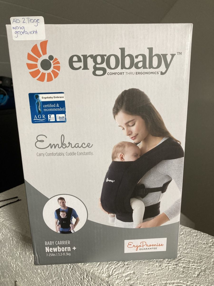 Ergo Baby Marsupi portabebè: Ergobaby Embrace Babytrage – Usato da Kefikon ZH venduto da Klukka97