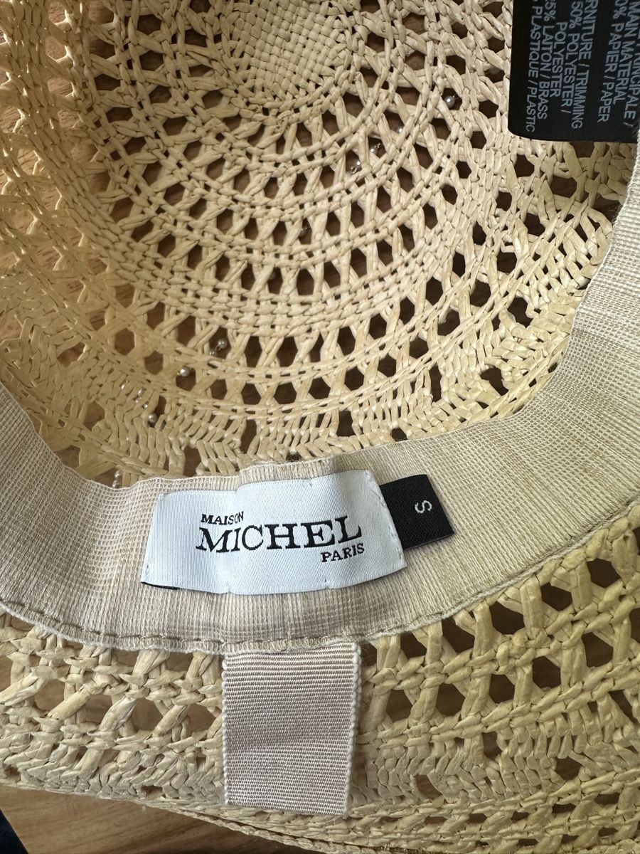 Copricapi, berretti & cappellini: Maison Michel straw cow-boy hat size S – Nuovo (secondo la descrizione) da Geneve venduto da iri_dr5s 4