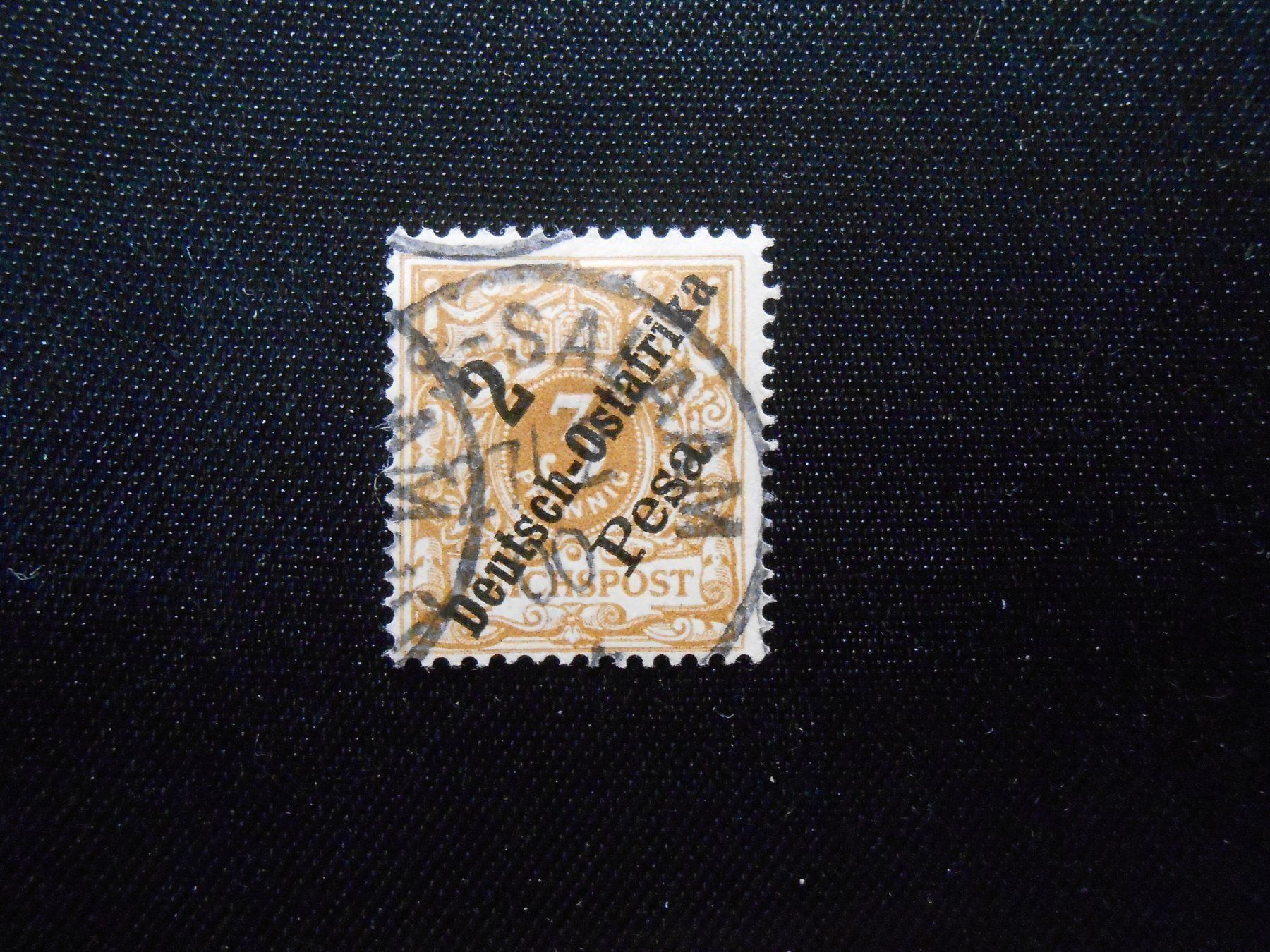 Alle Briefmarken: DR  Mi 6b   DOA  1896  Mi 55 € – Gebraucht aus Hallwil von pkaiser44 1
