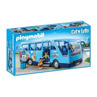 PLAYMOBIL 9117 Schulbus Fun Park – Bus mit 3 Figuren