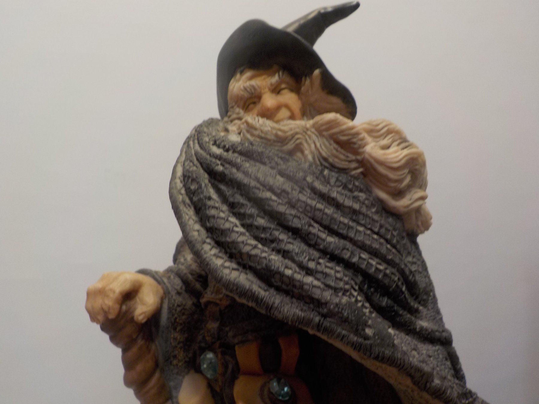 Statuette: Fantasie Figur Zauberer mit Wolf  Thorlief Graubart – Nuovo (secondo la descrizione) da Bülach venduto da Freieck 6