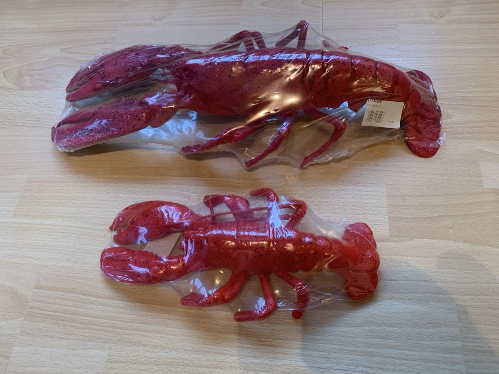 2 Deko Hummer rot OVP 🦞🦞 (Neu und originalverpackt) in Walenstadt für ...
