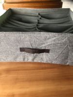 Schubladen-Organizer, grau, Textil – Top Zustand!