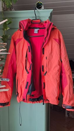 Veste de ski EXTEND orange+ polaire intégré